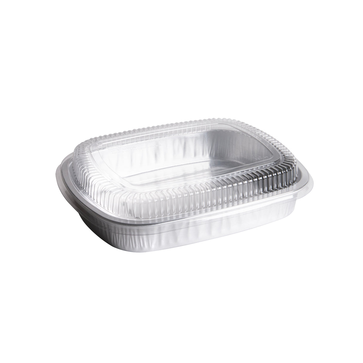 Aluminum Smooth Wall Containers with Lids