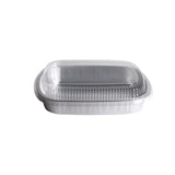 Aluminum Smooth Wall Containers with Lids