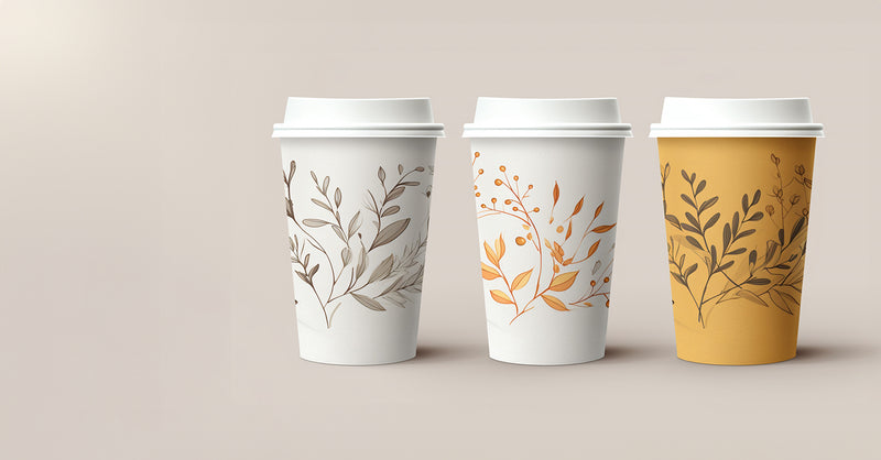 hot cups with customized printing.