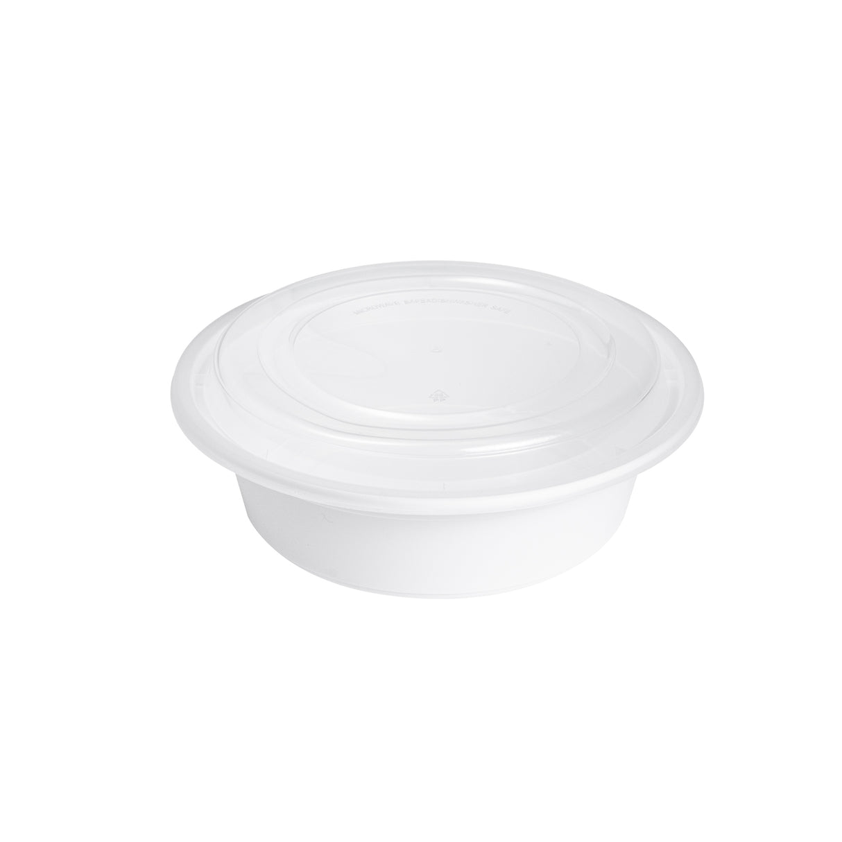 Recyclable Plastic Round Microwavable Containers